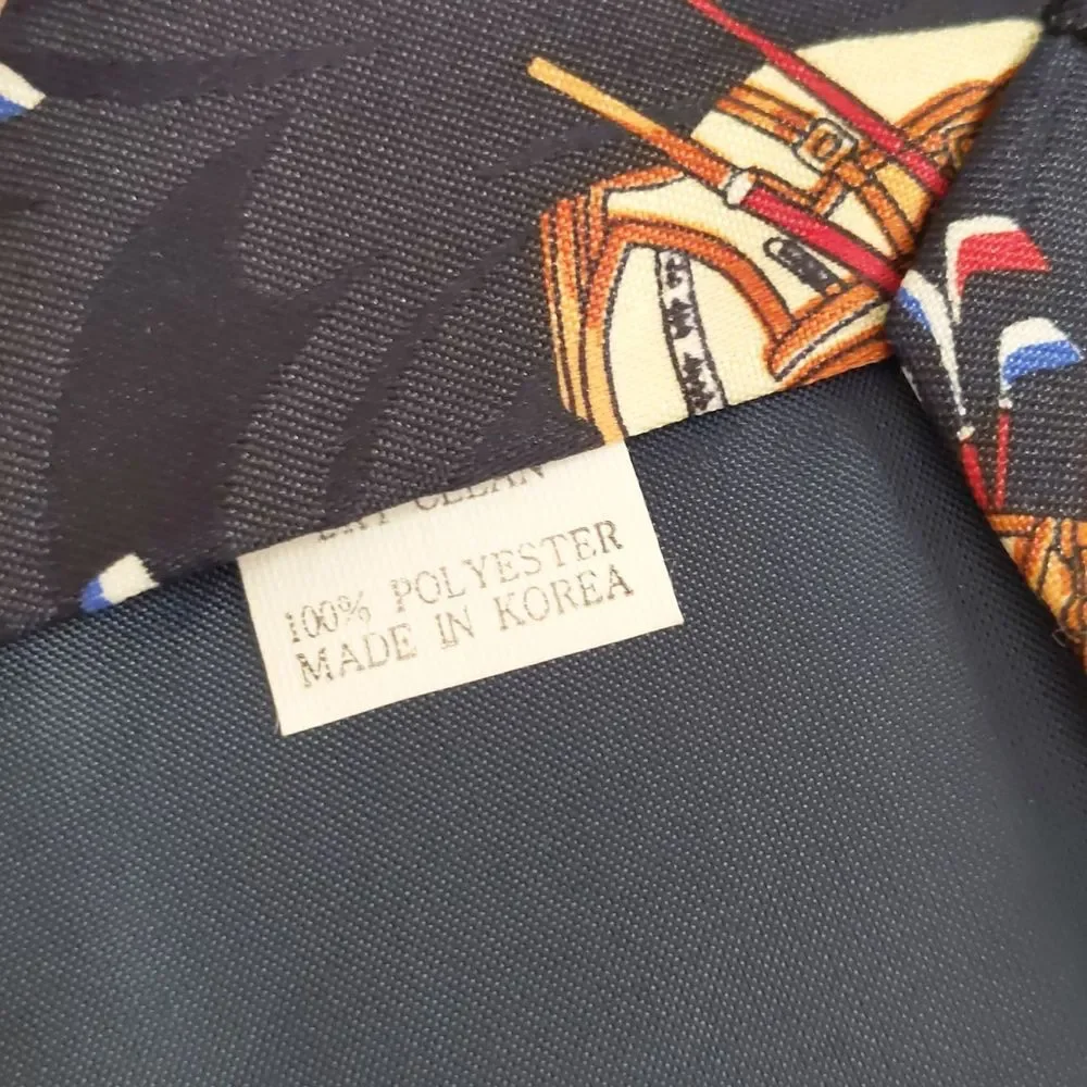 Neck Tie Golf Sports Navy Blue Office Work Professional Masters